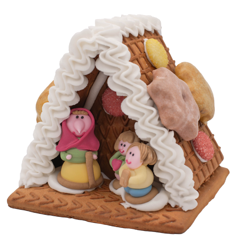 Lebkuchen-Hexenhaus, 350g Lebkuchen-Hexenhaus, 350g